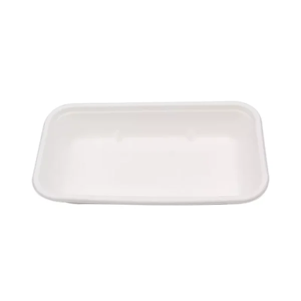 100% Biodegradable 750ml 1000ml Bagasse School Lunch Tray