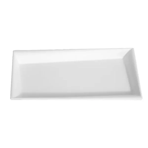 Biodegradable 7 Inch Microwave Safe Bagasse Rectangular Plate
